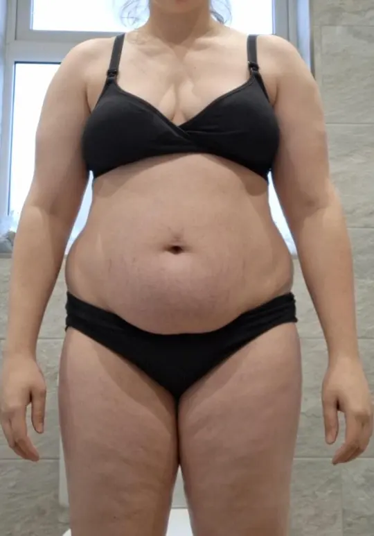 Danielle before coaching